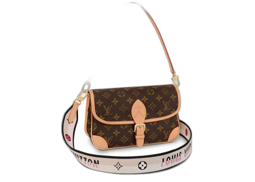 Louis Vuitton Diane Satchel Monogram Brown/Beige/Multi