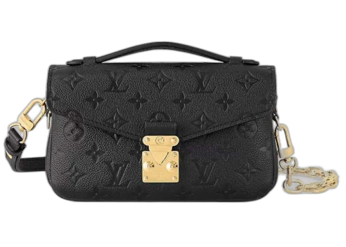 Louis Vuitton Pochette Métis East West Black