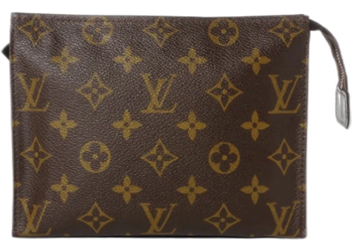Louis Vuitton Toiletry Pouch 19 Monogram Brown