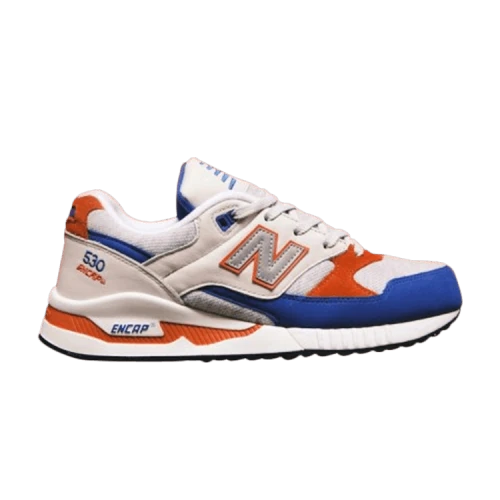 New Balance 530 Series Wear-resistant Non-Slip Low Tops Casual White Blue