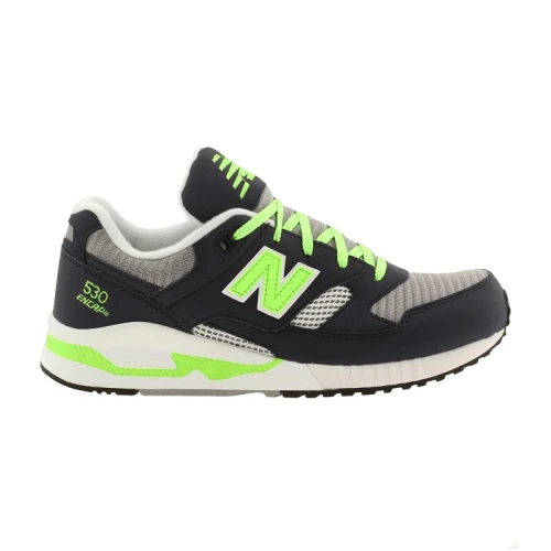 New Balance 530 Navy Neon Green
