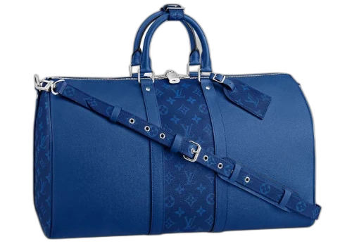 Louis Vuitton Keepall Bandouliere 50 Pacific Blue