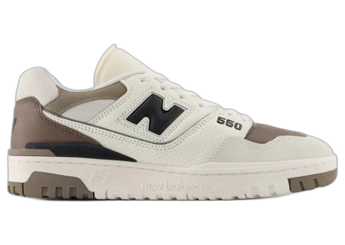 New Balance 550 Sea Salt Thunder Brown