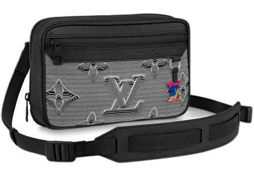 Louis Vuitton Expandable Messenger Monogram 3D Gray/Black