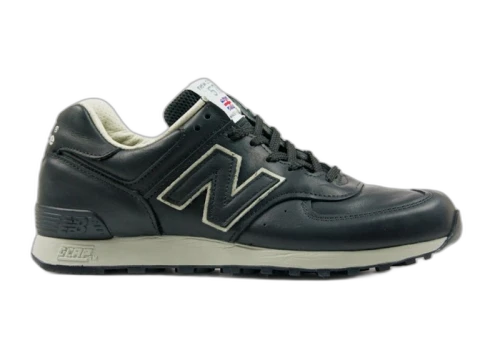 New Balance 576 MiUK Black Leather