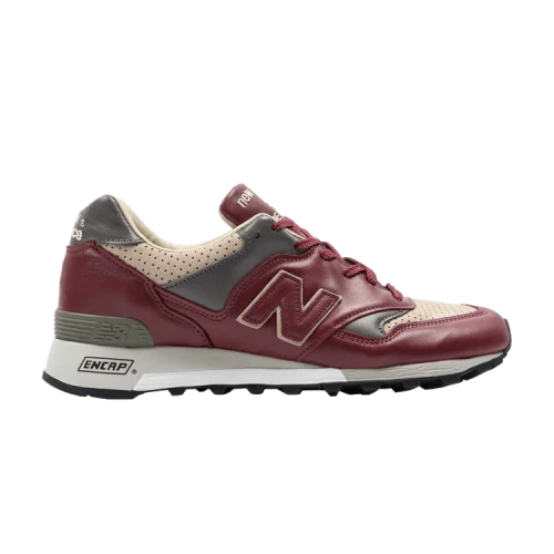 New Balance 577 MiUK Burgundy Taupe Grey