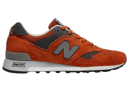 New Balance 577 MiUK Burnt Orange Dark Grey
