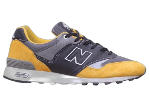 New Balance 577 Crooked Tongues Yellow Grey