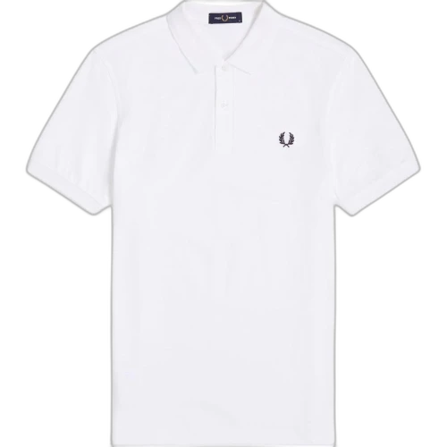FRED PERRY Laurel Wreath Embroidered Short Sleeved Polo Shirt