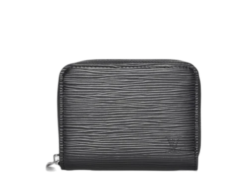 Louis Vuitton Zippy Coin Purse Epi Noir Black