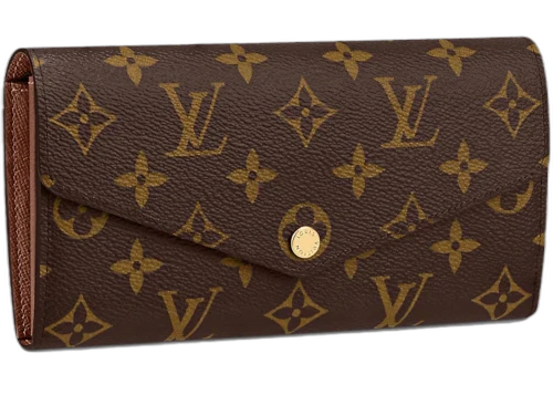 Louis Vuitton Sarah Wallet Monogram Brown