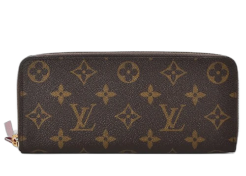 Louis Vuitton Clemence Wallet Monogram Fuchsia