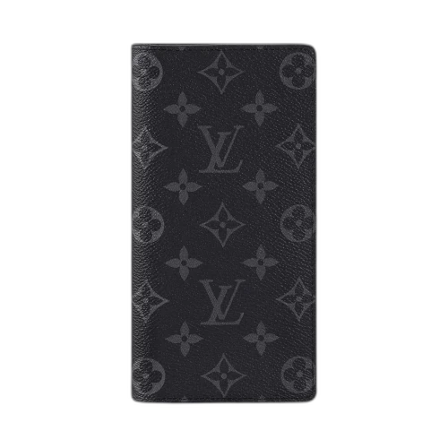 Louis Vuitton Wallet Brazza Monogram Eclipse Black