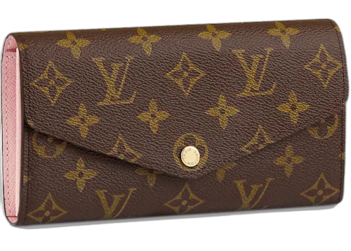 Louis Vuitton Sarah Wallet Monogram Rose Ballerine