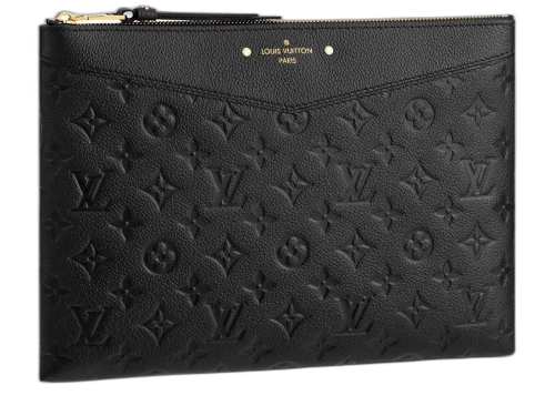 Louis Vuitton Daily Pouch Monogram Empreinte Black Noir