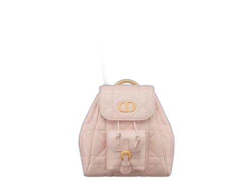 Dior Small Caro Backpack Powder Pink