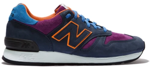 New Balance 670 Wood Wood Navy Purple Orange