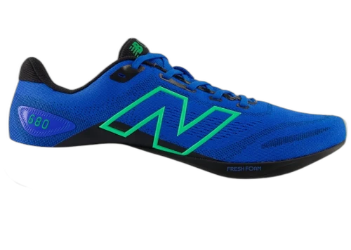 New Balance Fresh Foam 680v8 Blue Oasis Lime Leaf Black