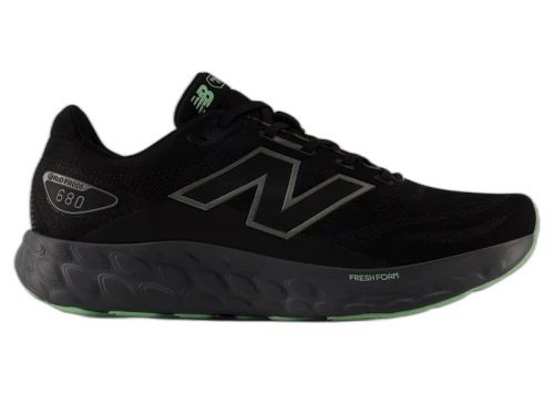 New Balance Fresh Foam 680v8 Waterproof Black Lab Green