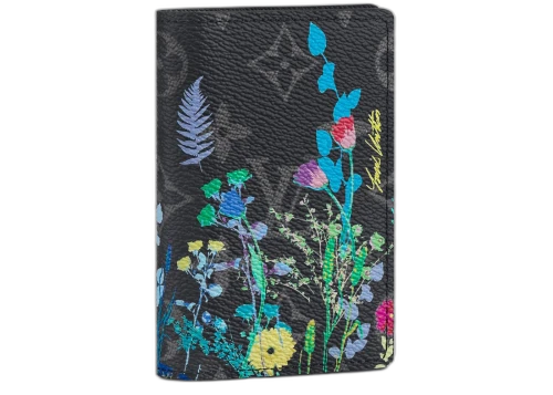 Louis Vuitton Pocket Organizer Monogram Eclipse Foliage