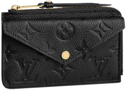 Louis Vuitton Card Holder Recto Reverso Monogram Empriente Black