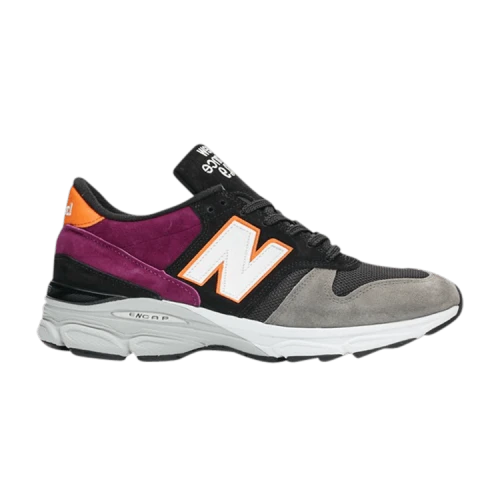 New Balance 770 Made In England 'Black Purple Orange'