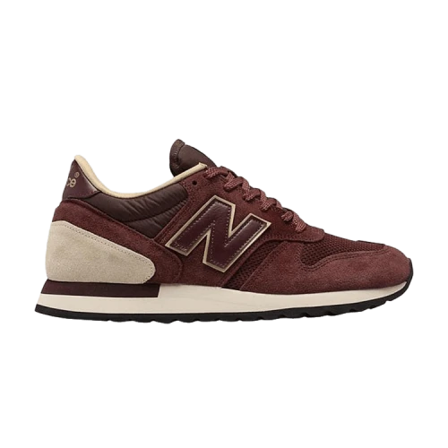 New Balance 770 Burgundy Oatmeal
