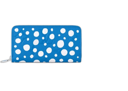 Louis Vuitton LV x YK Zippy Wallet Blue/White