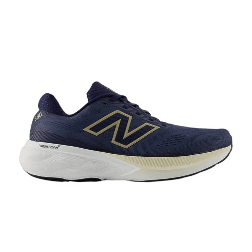 New Balance Fresh Foam X 880 V15 2E Wide 'Navy Yellow'