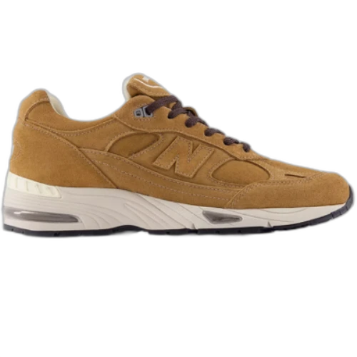 New Balance 991v1 Luxe Suede MiUK Dijon/Castle Wall
