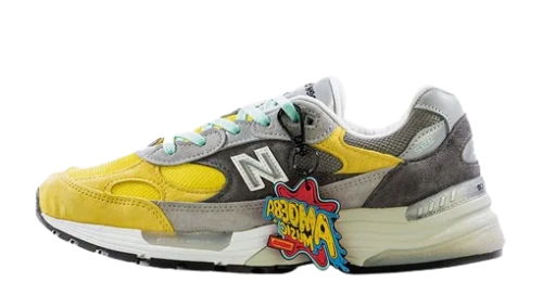 New Balance 992 Nice Kicks Amoeba Music Grey