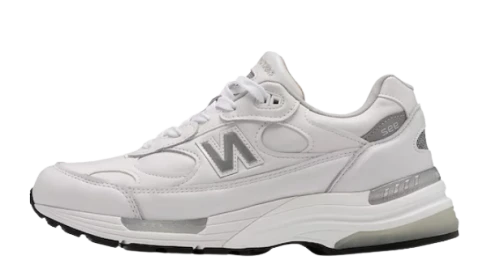 New Balance 992 MiUSA White Silver