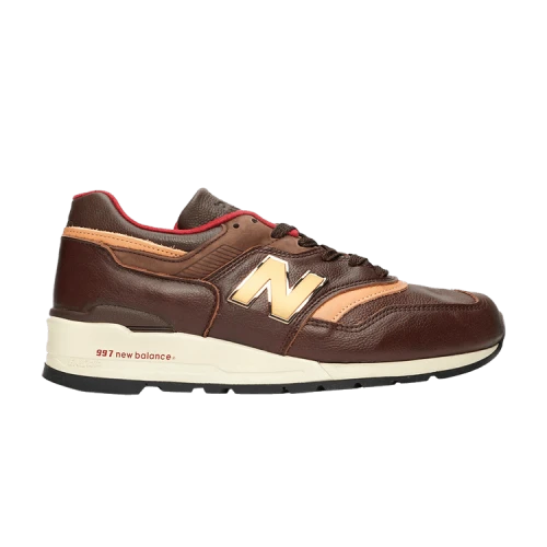 New Balance 997 Made in the USA Brown Leather