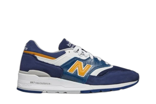 New Balance 997 MiUSA Navy Mustard