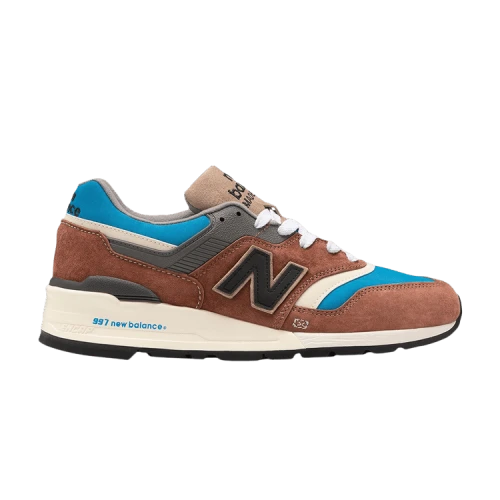 New Balance 997 MiUSA Elevated Basics Brown Blue White