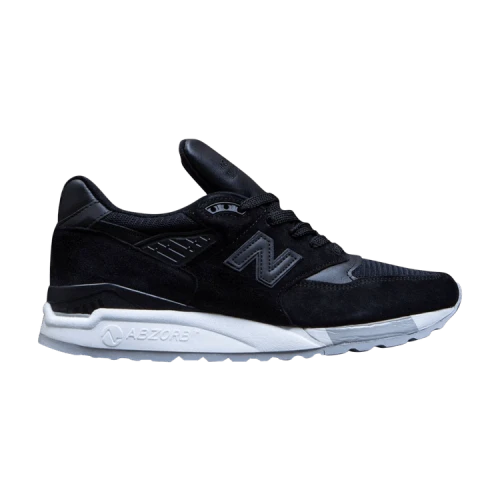 New Balance 998 MiUSA Black White Grey