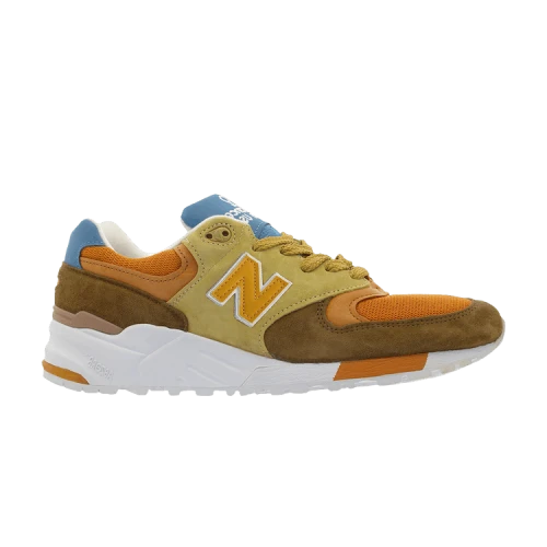 New Balance x J.Crew 999 'Brown Orange White'