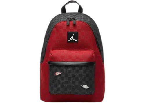 Jordan Monogram 25L Backpack Red