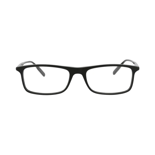 Montblanc Square-Frame Acetate Optical Frames 'Black Black Transparent'