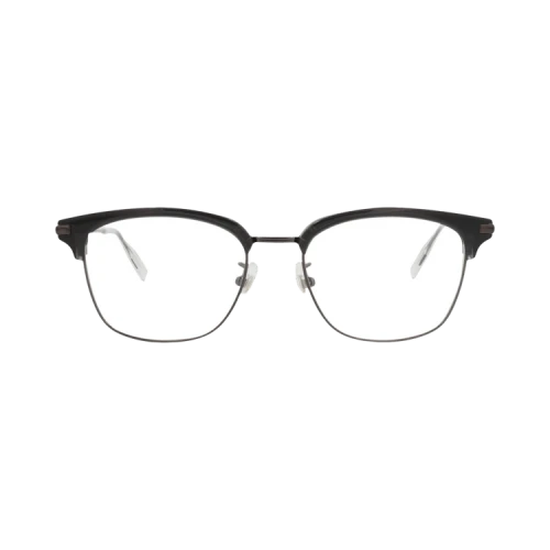Montblanc Square-Frame Acetate Optical Frames 'Grey Ruthenium Transparent'
