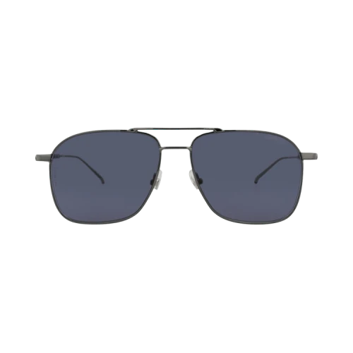 Montblanc Aviator-Frame Metal Sunglasses 'Ruthenium Ruthenium Blue'