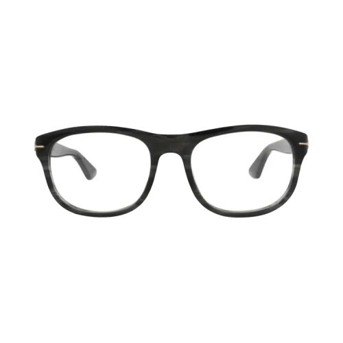 Montblanc Square-Frame Recycled Acetate Optical Frames 'Grey Grey Transparent'