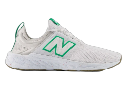 New Balance Fresh Foam X Cruz Artisan v3 White Kelly Green Grey Matter