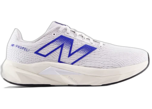 New Balance FuelCell Propel v5 White Blue Gemstone