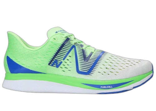 New Balance FuelCell SuperComp Pacer LE White Green Blue