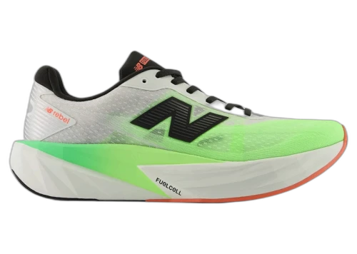 New Balance FuelCell Rebel v5 White Mint Flash