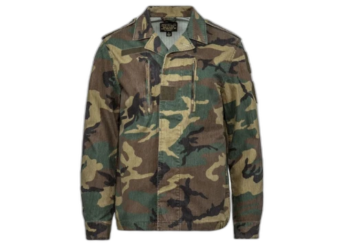 Alpha Industries F2 French Field Coat Camo/Woodland Camo