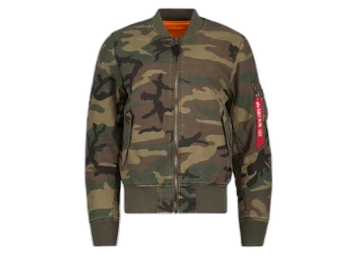 Alpha Industries MA-1 CTN Jacket Camo/Woodland Camo