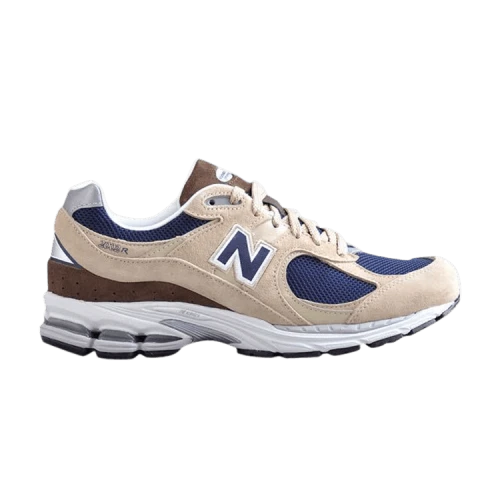 New Balance 2002R Beige Navy Blue