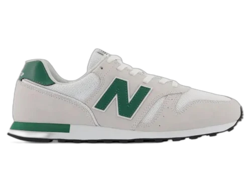 New Balance 373 White Team Forest Green